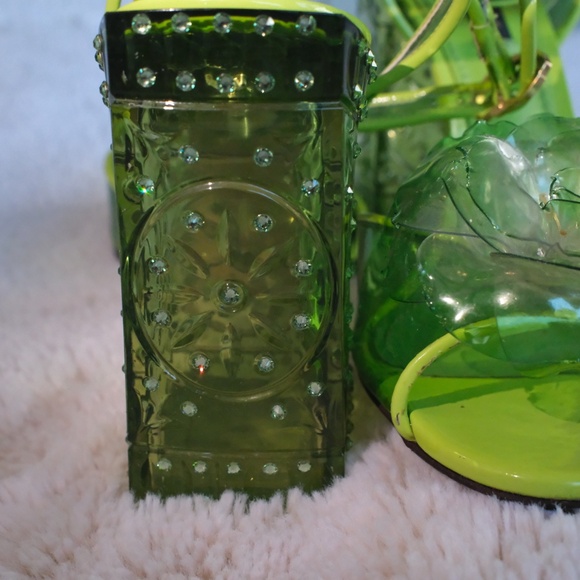 DOLCE & GABBANA LEATHER SLINGBACK - Picture 8 of 10